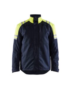 Blåkläder 4515-1519 Vinterjacka Inherent Steel – Marinblå/Varselgul