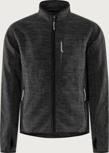 Fristads Cirrus microfleece-jacka – Mörkgrå melange (931)