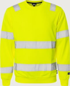Fristads Varsel sweatshirt 7446 SHV, klass 3 – Varsel Gul (130)