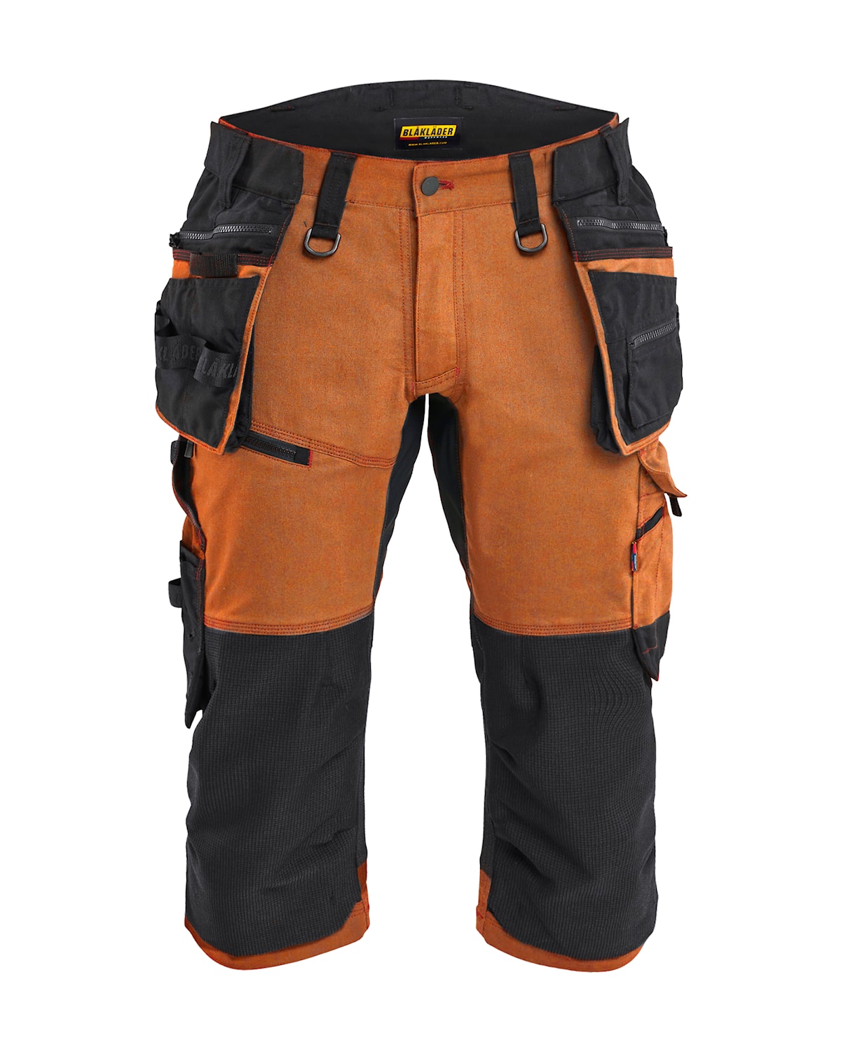 Blåkläder 1977-1149 STRIKER Piratbyxa Stretch – Rost/Svart