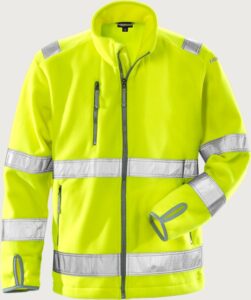 Fristads Varsel fleecejacka 4400 FE, klass 3 – Varsel Gul (130)