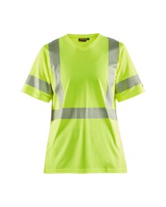 Blåkläder 3336-1013 UV-skyddad Varsel-t-shirt Dam – Varselgul