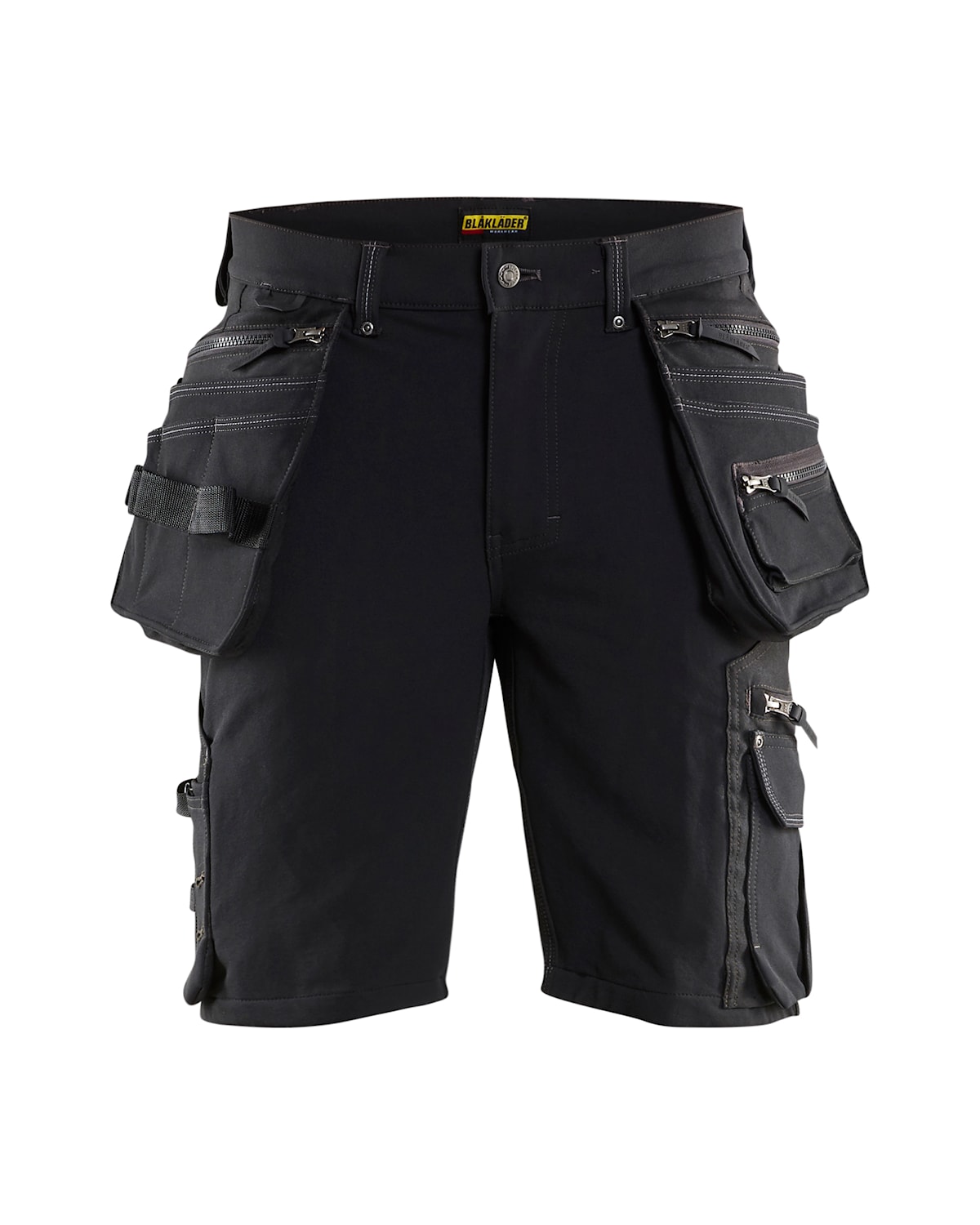 Blåkläder 1988-1644 Hantverksshorts 4-vägsstretch X1900 – Svart