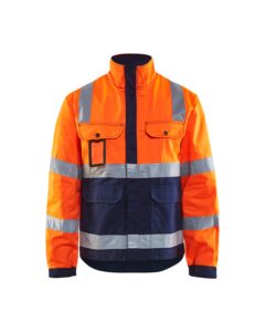 Blåkläder 4023-1804 Varseljacka – Varselorange/Marinblå