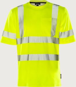 Fristads Varsel T-shirt 7407 THV, klass 2 – Varsel Gul (130)