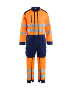 Blåkläder 6020-1812 Varseloverall – Varselorange/Marinblå