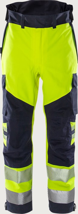 Fristads Flamestat Airtech® skalbyxa 2525 ATHR, klass 2 – Varsel Gul/Marinblå (171)
