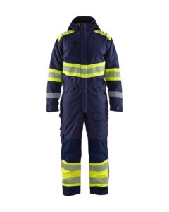 Blåkläder 6720-1977 Vinteroverall Varsel – Marinblå/Varselgul