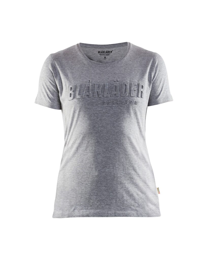Blåkläder 3431-1043 T-shirt 3D Dam – Gråmelerad