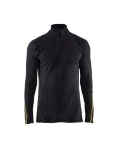 Blåkläder 4796-1075 Underställströja Inherent Half Zip – Svart