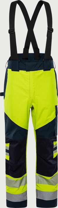 Fristads Flamestat GORE-TEX PYRAD® skalbyxa 2095 GXE, klass 2 – Varsel Gul/Marinblå (171)