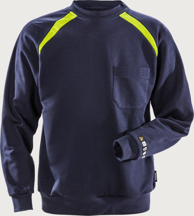 Fristads Flamestat Sweatshirt 984 SFLA – Marinblå (540)