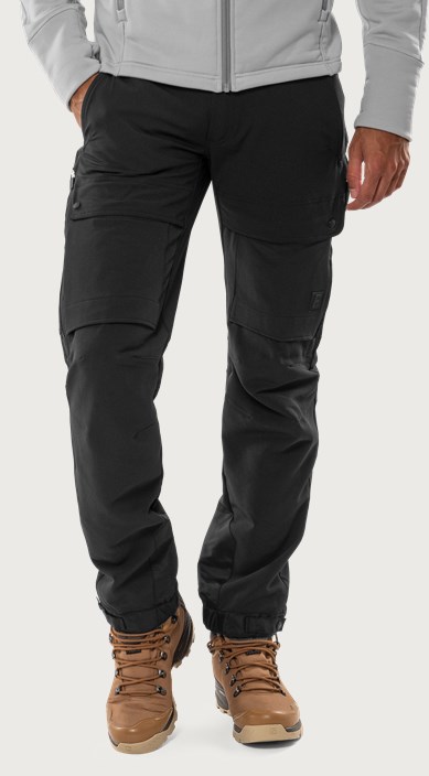 Fristads Helium friluftsbyxor stretch – Svart (940)