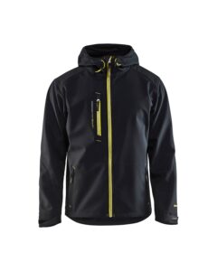 Blåkläder 4949-2517 Softshelljacka – Svart/Varselgul
