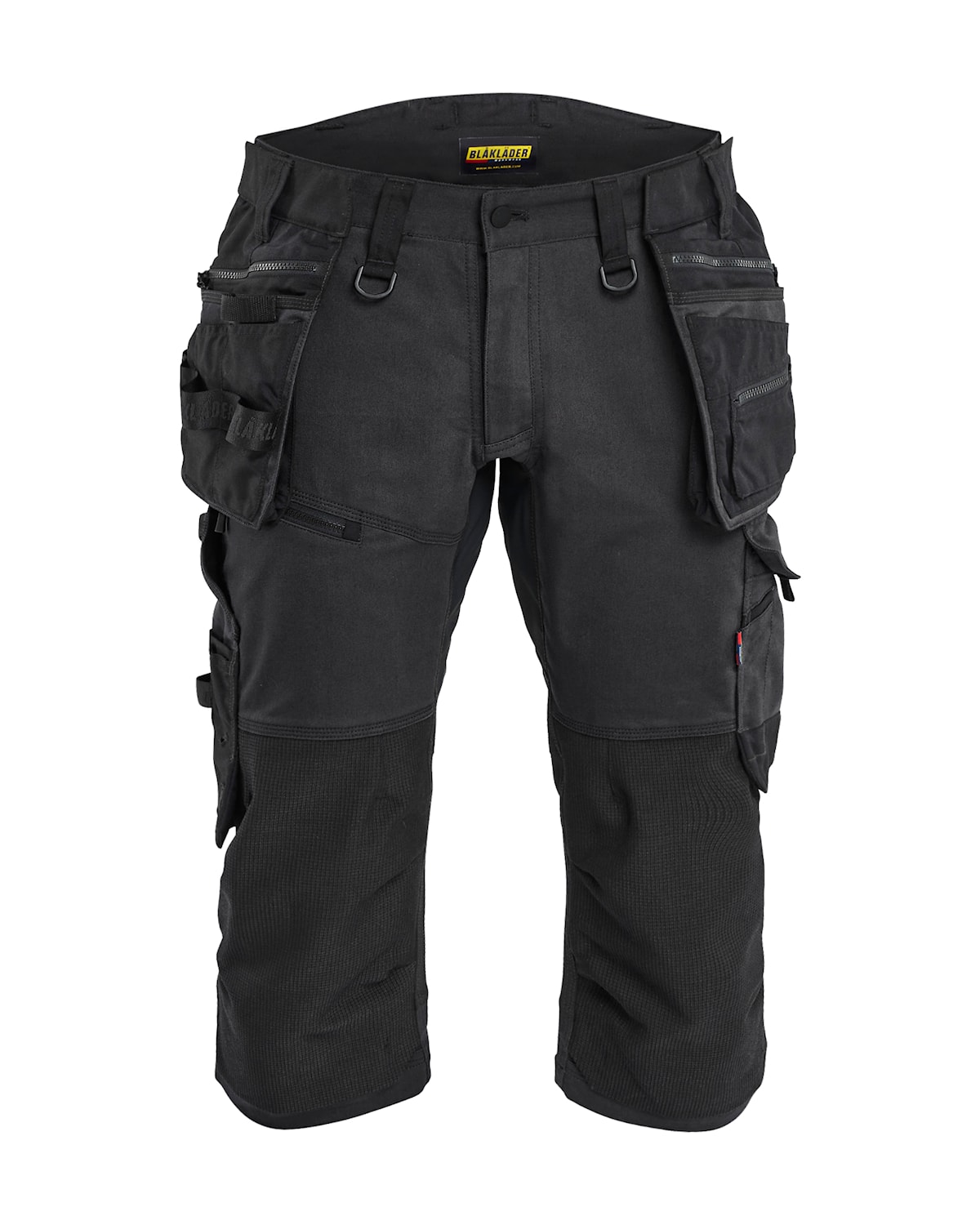 Blåkläder 1977-1149 STRIKER Piratbyxa Stretch – Svart/Svart