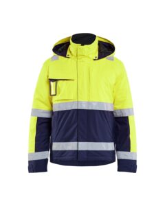 Blåkläder 4870-1987 Varseljacka Vinter – Varselgul/Marinblå