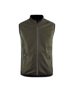 Blåkläder 3850-2516 Softshellväst – Mörk olivgrön/Svart