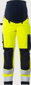 Fristads Flamestat gravidbyxa stretch 2507 ATHF, klass 2 – Varsel Gul/Marinblå (171)
