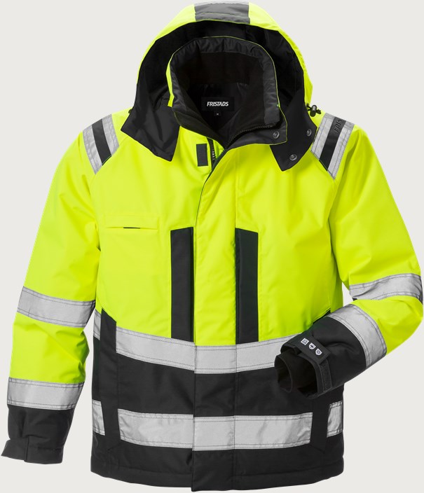 Fristads Varsel Airtech® Vinterjacka 4035 GTT, klass 3 – Varsel Gul/Svart (196)