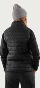 Fristads Acode quiltad väst 1516 SCQ, dam – Svart (940)
