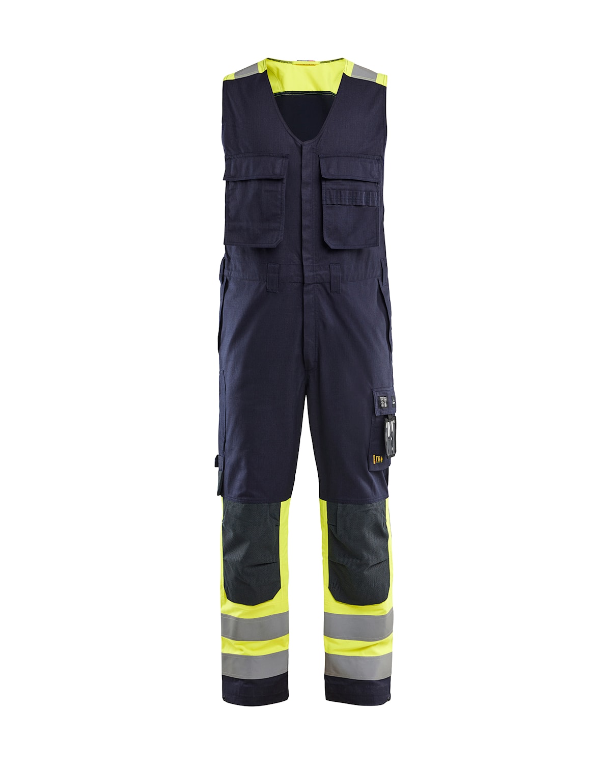 Blåkläder 2887-1512 Västbyxa Multinorm Inherent – Marinblå/Varselgul