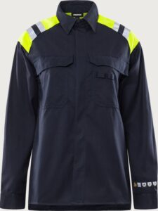 Fristads Flamestat skjorta 7099 ATS, dam – Marinblå (540)