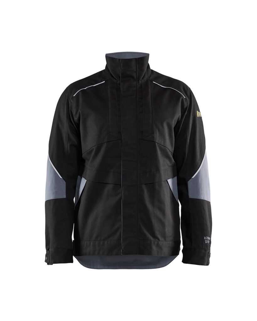 Blåkläder 4061-1516 Flamskyddad jacka – Svart/Grå
