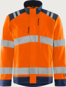 Fristads Varseljacka Green 4067 GPLU, klass 3 – Varsel Orange/Marinblå (271)