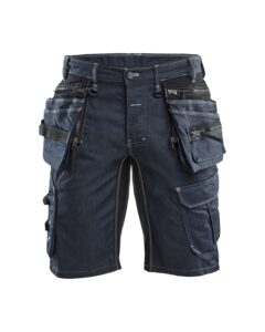 Blåkläder 1992-1141 Hantverksshorts stretch X1900 – Marinblå/Svart