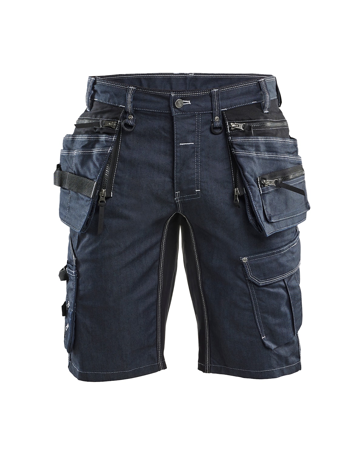 Blåkläder 1992-1141 Hantverksshorts stretch X1900 – Marinblå/Svart