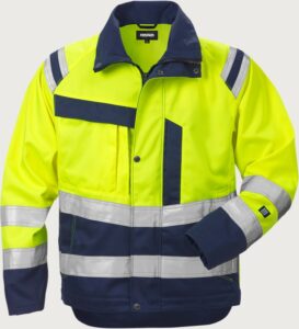 Fristads Varseljacka 4026 PLU, klass 3 – Varsel Gul/Marinblå (171)