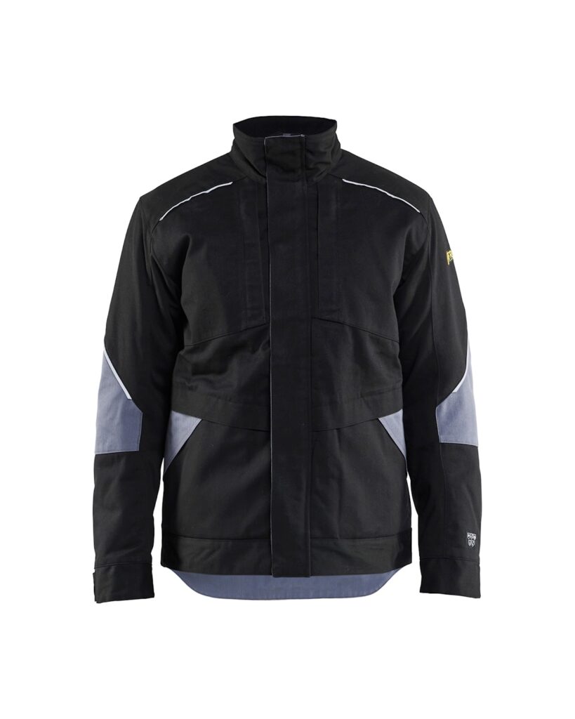 Blåkläder 4961-1516 Flamskyddad vinterjacka – Svart/Grå