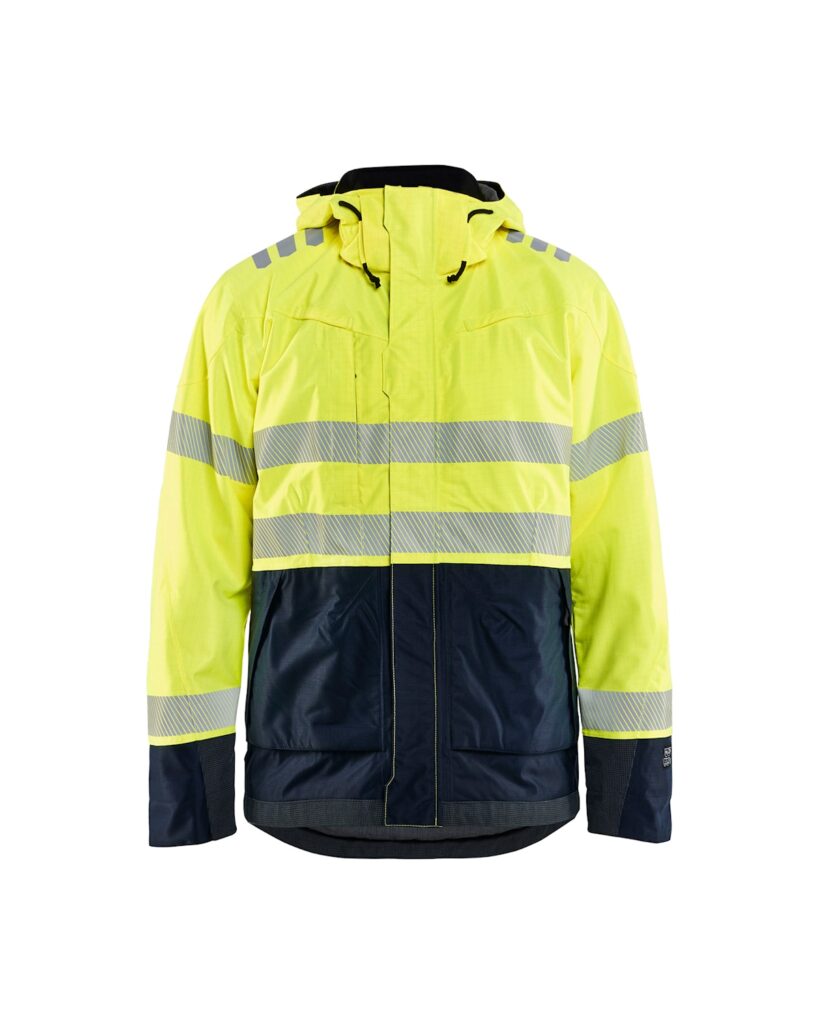 Blåkläder 4088-1532 Skaljacka Multinorm Inherent – Varselgul/Marinblå