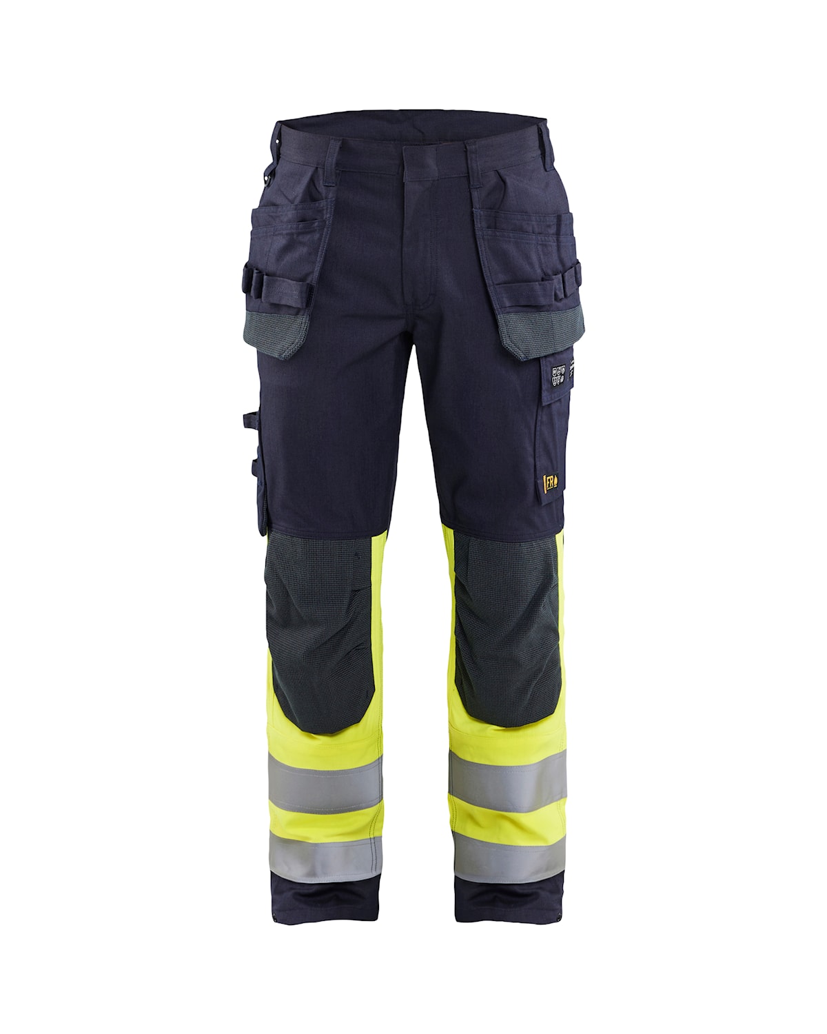 Blåkläder 1482-1512 APC 2 Byxa Multinorm Inherent – Marinblå/Varselgul