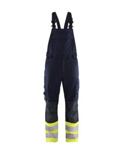 Blåkläder 2888-1512 Hängselbyxa Multinorm Inherent – Marinblå/Varselgul