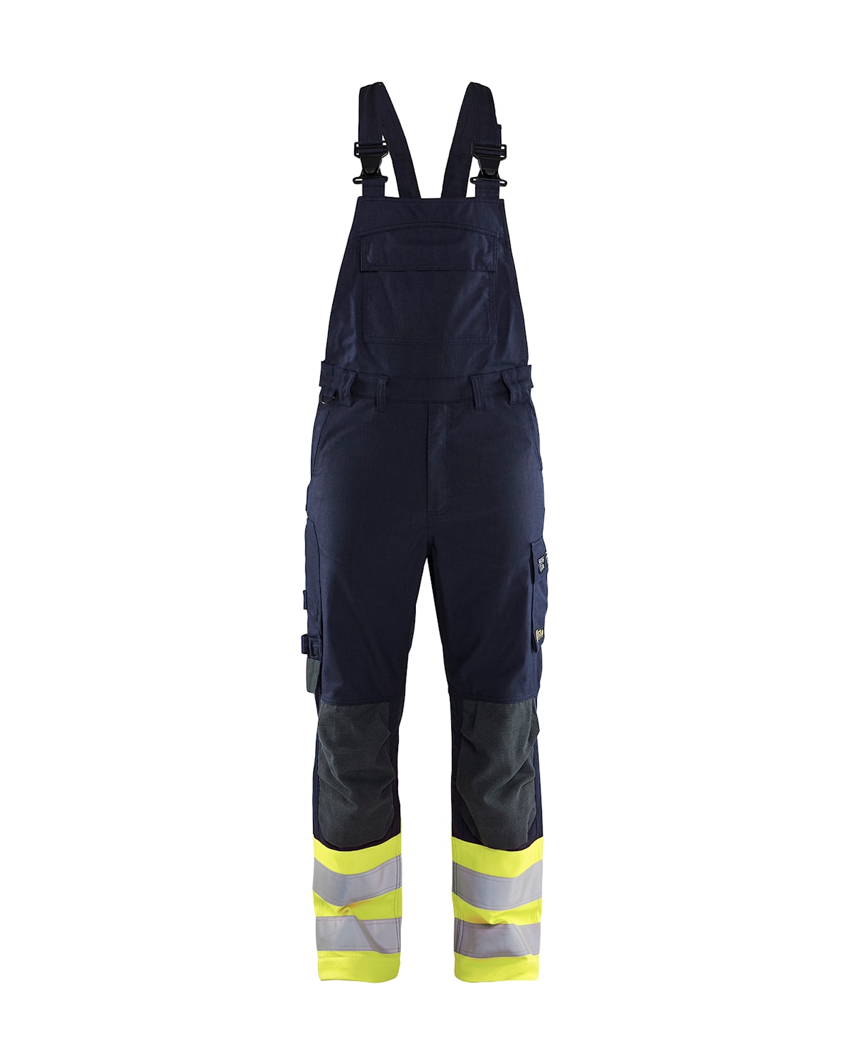 Blåkläder 2888-1512 Hängselbyxa Multinorm Inherent – Marinblå/Varselgul
