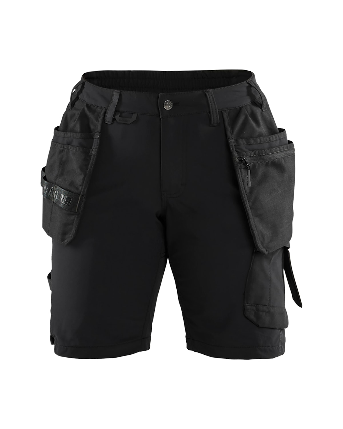 Blåkläder 7183-1645 Hantverksshorts 4-vägsstretch Dam – Svart/Mörkgrå