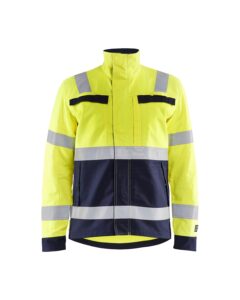 Blåkläder 4087-1514 Jacka multinorm – Varselgul/Marinblå