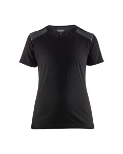 Blåkläder 3479-1042 T-shirt Dam – Svart/Mörkgrå
