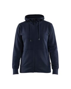 Blåkläder 3395-1158 Huvtröja full zip Dam – Mörk marinblå