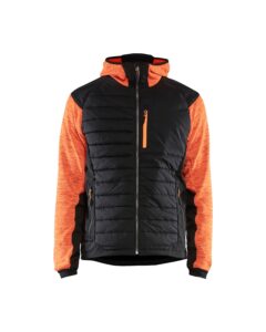 Blåkläder 5930-2117 Hybridjacka – Varselorange/Svart