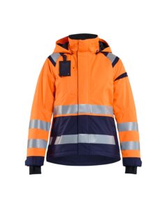 Blåkläder 4904-1987 Skaljacka Varsel Dam – Varselorange/Marinblå