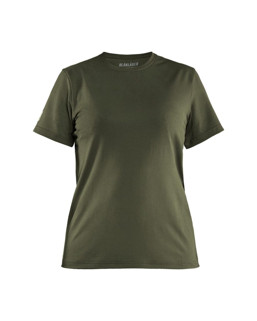 Blåkläder 3426-1126 UV-skyddad funktions-t-shirt Dam – Skogsgrön