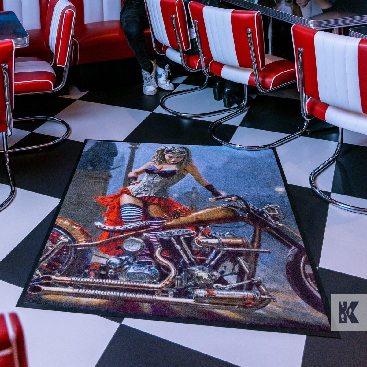 Super Print Velour – Reklammatta i velour