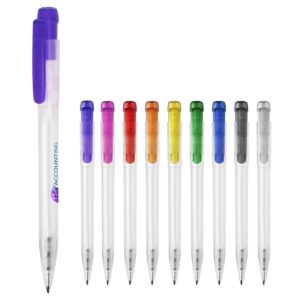 Kulspetspenna Ingeo TM Pen Clear transparent