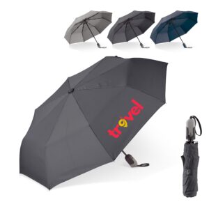 Hopfällbart paraply Deluxe 22" med automatisk öppning