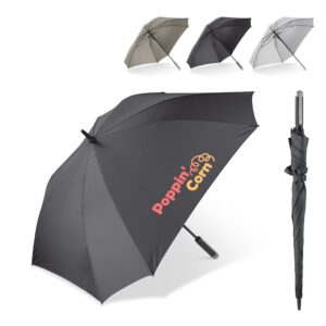Fyrkantigt paraply Deluxe 27" med ficka