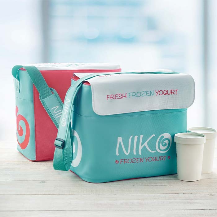 Stor picknick- och kylväska i din fullfärgsdesign