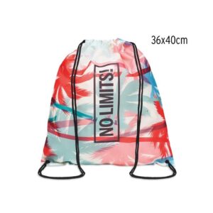 Gymnastikpåse i 210D polyester utan PU-hörn
