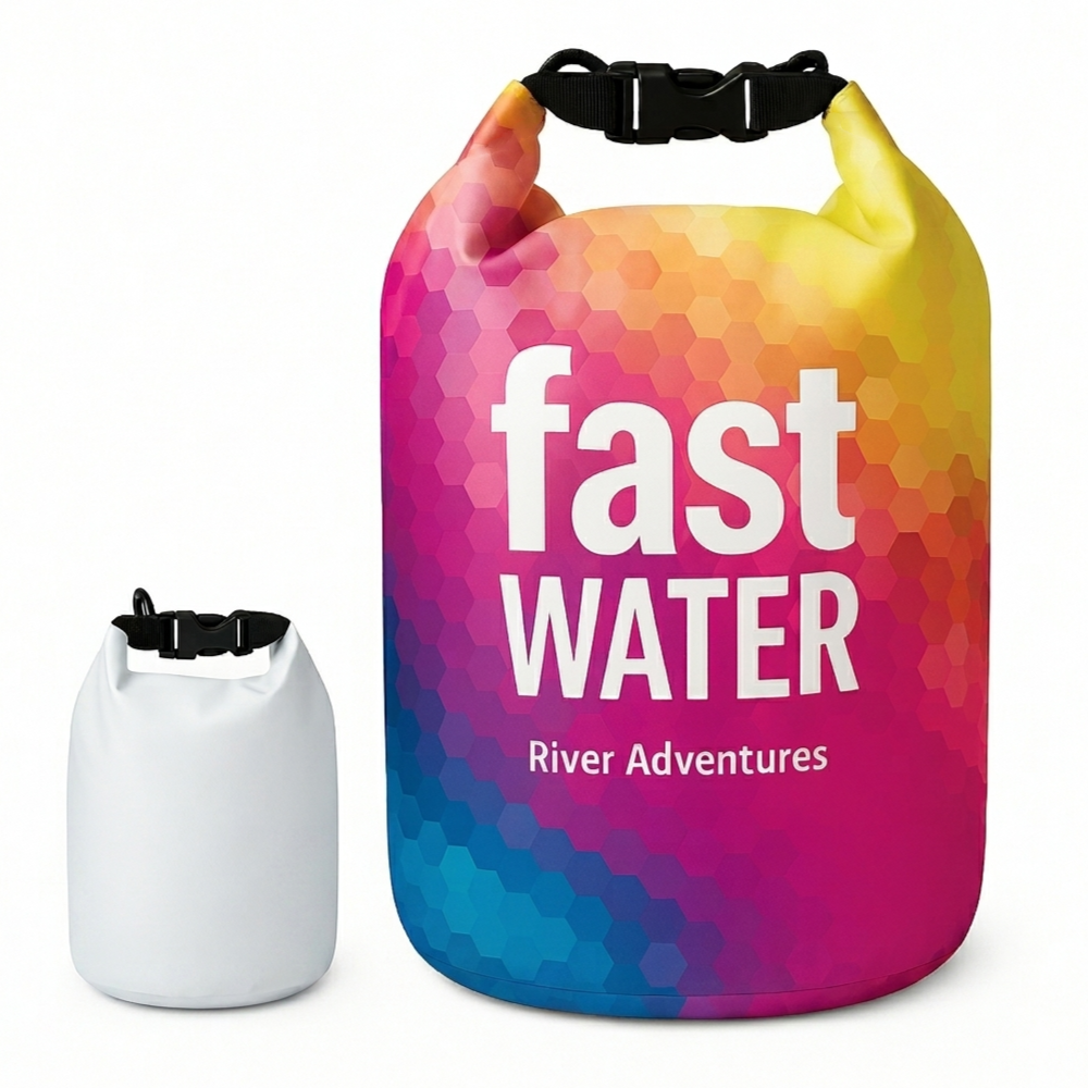 3.5L durable PVC dry bag 360° design